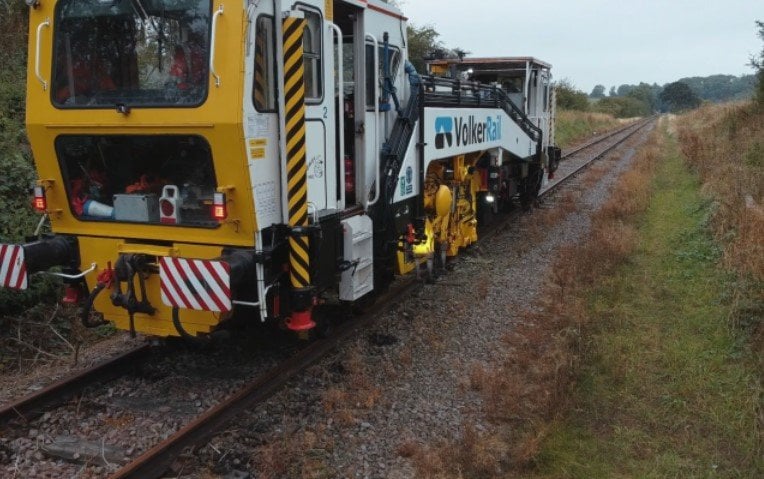 VolkerRail training exercise straightens out Great Central Mainline in Nottinghamshire